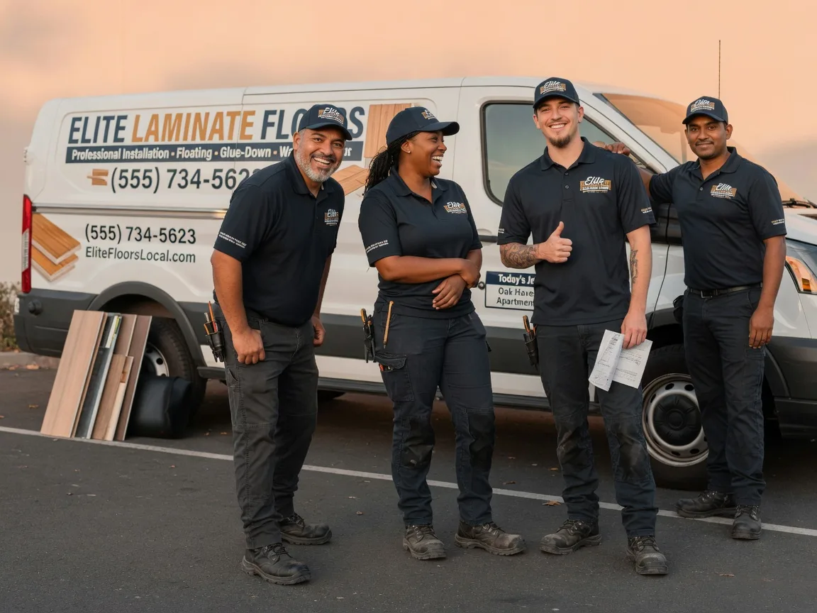 Laminate flooring installation company in California, PA